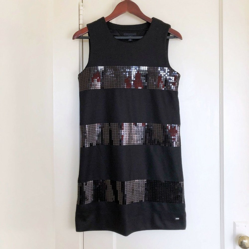 Tommy Hilfiger Sequin Stripe Dress